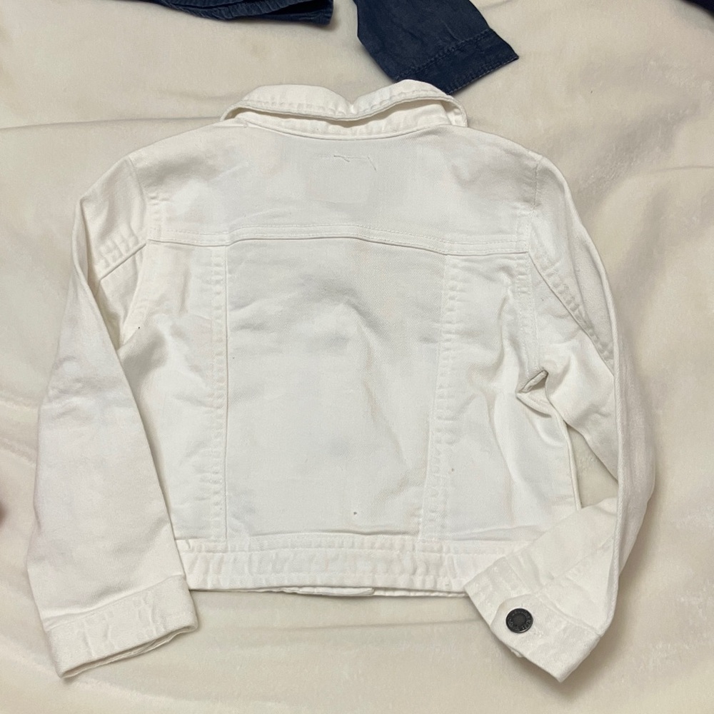 4T Girls bundle NWT Gymboree long sleeve Jean shirt, + red Oshkosh velvet pants+ - Picture 10 of 16